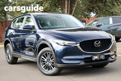 Blue 2020 Mazda CX-5 Wagon Maxx Sport (4X2)