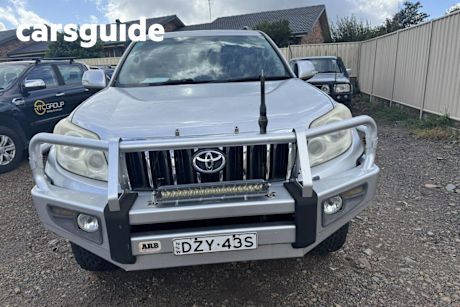Silver 2013 Toyota Landcruiser Prado Wagon GXL (4X4)