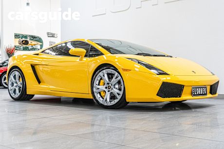 Yellow 2006 Lamborghini Gallardo Coupe