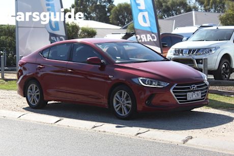 Red 2017 Hyundai Elantra Sedan Active 2.0 MPI