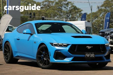Blue 2024 Ford Mustang OtherCar GT Fastback