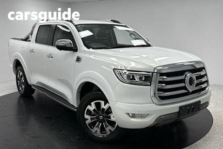 White 2022 GWM UTE Dual Cab Utility Cannon-X (4X4)