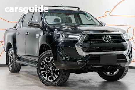Black 2020 Toyota Hilux Double Cab Pick Up SR5 (4X4)