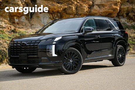 Black 2025 Hyundai Palisade Wagon Calligraphy Black INK (7 Seat)