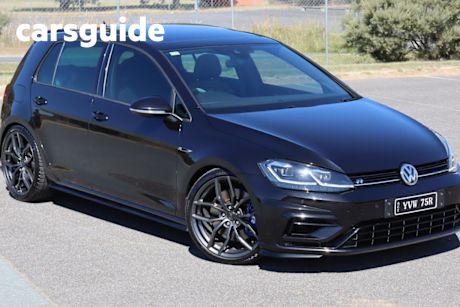 Black 2018 Volkswagen Golf Hatchback R Grid Edition