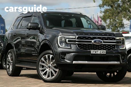 Grey 2024 Ford Everest Wagon Platinum (4WD)