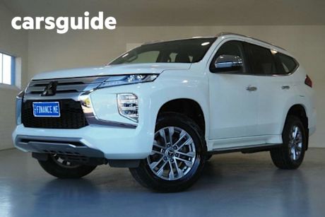 White 2022 Mitsubishi Pajero Sport Wagon GLX (4WD) 5 Seat