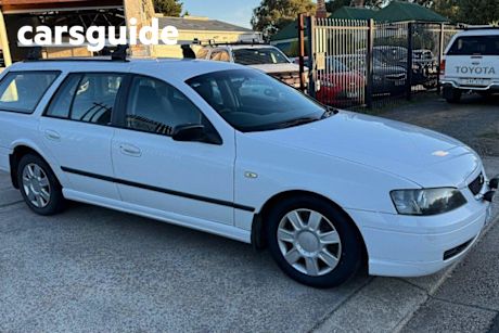 White 2005 Ford Falcon Wagon XT