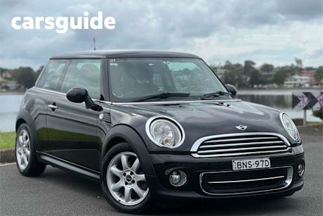 Black 2010 Mini Cooper Hatchback