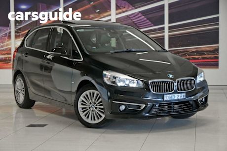Black 2016 BMW 218I Wagon Active Tourer Sport Line