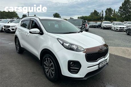 White 2017 Kia Sportage Wagon SI (fwd)