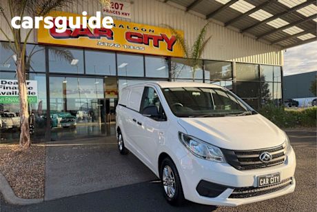 White 2021 LDV G10 Van Barn Door
