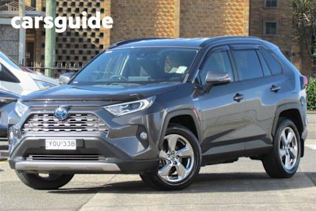 Grey 2021 Toyota RAV4 Wagon GXL (awd) Hybrid