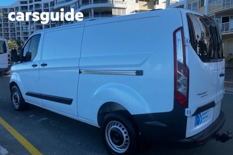 White 2014 Ford Transit Custom Van 330L (lwb)