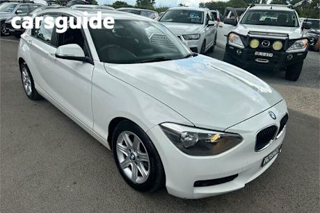 White 2013 BMW 116I Hatchback