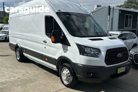 White 2017 Ford Transit Commercial 470E (High Roof)
