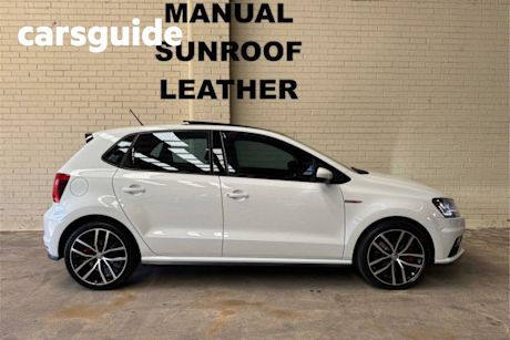 White 2017 Volkswagen Polo Hatchback GTI