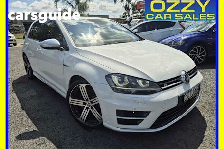White 2016 Volkswagen Golf Hatchback R