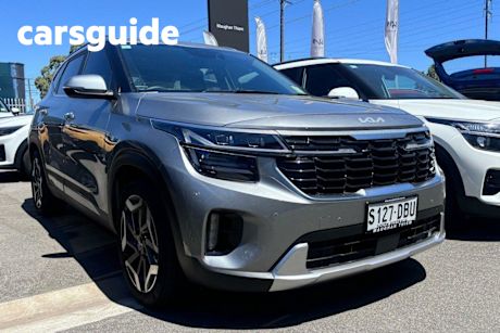 Grey 2024 Kia Seltos Wagon GT-Line (awd) (sunroof)