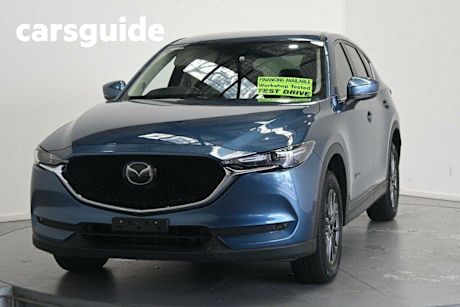 Blue 2020 Mazda CX-5 Wagon Maxx Sport (awd)