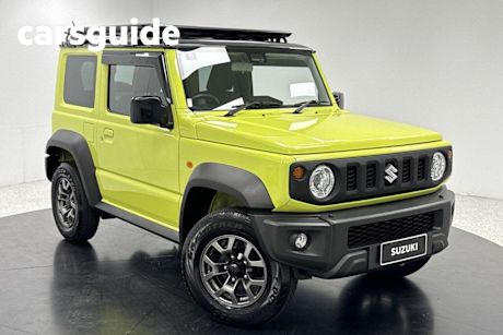 Yellow 2022 Suzuki Jimny Wagon