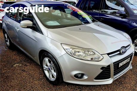 Silver 2014 Ford Focus Hatchback Trend