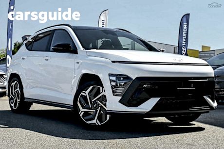 White 2025 Hyundai Kona Wagon Premium N Line