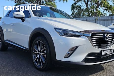 White 2018 Mazda CX-3 Wagon Akari (fwd) (5YR)