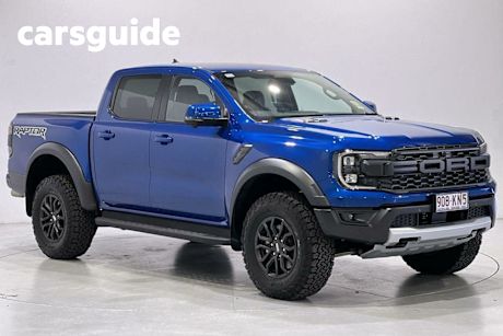 Blue 2024 Ford Ranger Double Cab Pick Up Raptor 3.0 (4X4)