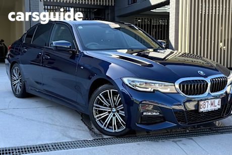 Blue 2020 BMW 320I Sedan M Sport