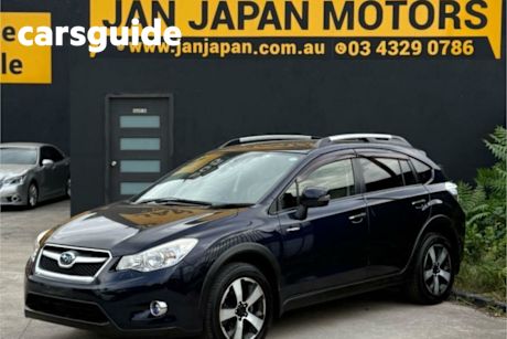 Blue 2014 Subaru XV SUV