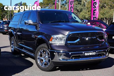Grey 2019 Ram 1500 Crew Cab Utility Laramie (4X4) FD3.2