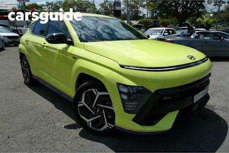 Yellow 2023 Hyundai Kona Wagon N Line