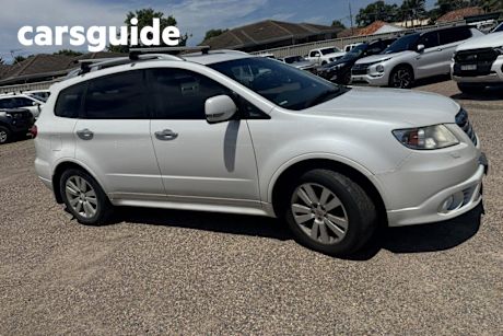 White 2009 Subaru Tribeca Wagon 3.6R Premium (7 Seat)