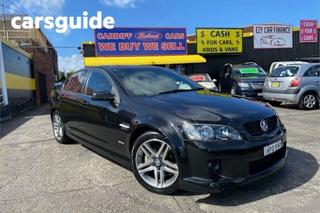 Black 2010 Holden Commodore Sedan SV6