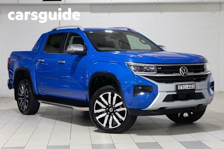 Blue 2023 Volkswagen Amarok Dual Cab Utility Aventura TDI600 4Motion