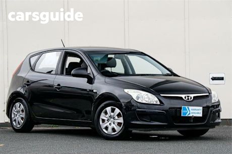 Black 2009 Hyundai I30 Hatchback SX 1.6 Crdi