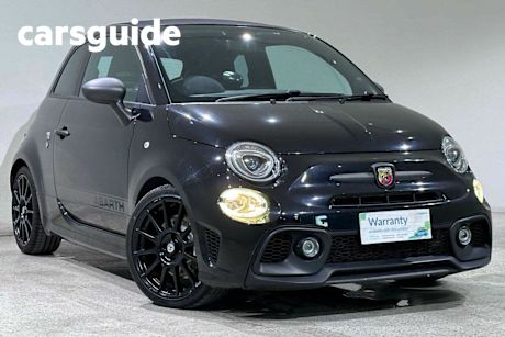 Black 2020 Abarth 595C Convertible Competizione