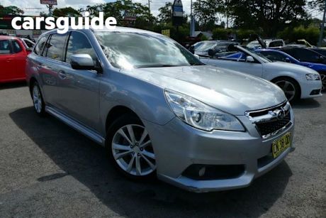 Silver 2013 Subaru Liberty Wagon 2.5I