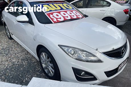 White 2010 Mazda 6 Sedan Classic