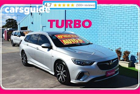 Silver 2018 Holden Commodore Sportswagon RS