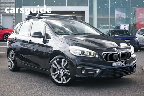 Black 2015 BMW 225I Wagon Active Tourer Luxury Line