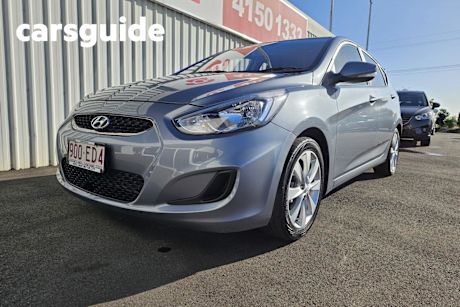 Silver 2018 Hyundai Accent Hatchback Sport