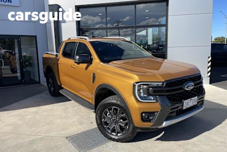 Yellow 2024 Ford Ranger Double Cab Pick Up Wildtrak 2.0 (4X4)