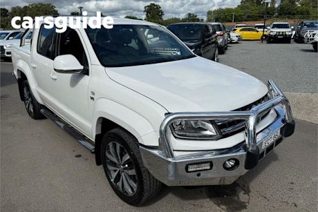 White 2018 Volkswagen Amarok Dual Cab Utility V6 TDI 580 Ultimate
