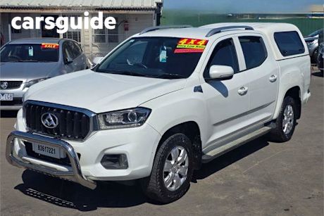 White 2017 LDV T60 Double Cab Utility PRO (4X4)