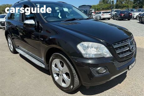 Black 2009 Mercedes-Benz ML350 Wagon CDI (4X4)