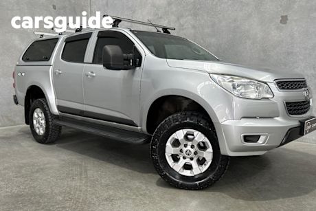 Silver 2016 Holden Colorado Crew Cab Pickup LS (4X4)