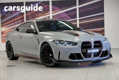 Grey 2022 BMW M4 Coupe CSL