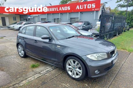 Grey 2005 BMW 120I Hatchback